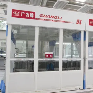 Yeni 2019 patent GUANGLI GL300 hareketli hazırlık istasyonu sprey boya kabini