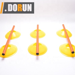 Juego de cono de agilidad canina portátil, 6 conos de ejercicio con 3 varillas de agilidad - Product Image 3