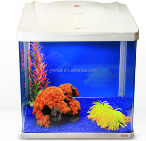 Nieuwe Led Bureau Tafel Aquarium Kleine Glazen Aquarium Aquarium Met Filter - Product Image 2