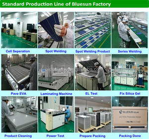 Bluesun utilisation commerciale mono 260 <span class=keywords><strong>w</strong></span> panneaux solaires pour l'énergie solaire abri à dubaï - Product Image 4