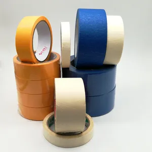 汽车画家皱纹纸通用maskingtape汽车胶粘剂胶带