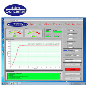 Suncenter 10 bar-6000 bar su/hidro/hidrolik/burst basınç test tezgahı - Product Image 5