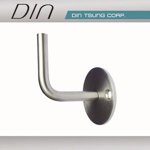 Stainless Steel Wall-Mounted Tube Handrail <b>Bracket</b> for Stair Railings Minimalist Design Rust Resistant - Product Image 3