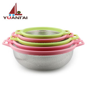 Nhà Máy Bán Buôn Đa Mục Đích Công Cụ Nấu Ăn Đặt Rau Nhà Bếp Strainer & Colander Với Xử Lý - Product Image 2