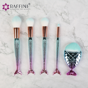 Set di Pennelli per <span class=keywords><strong>Trucco</strong></span> Personalizzabili, Set di Pennelli per <span class=keywords><strong>Trucco</strong></span> a Tema <span class=keywords><strong>Sirena</strong></span>, Set di Pennelli per Makeup - Product Image 2
