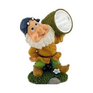 Gnomo da Giardino con Lanterna Illuminata - Product Image 5