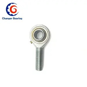 Rod End Bearing POS8 POS10 POS12 Right Hand Male Thread Metric Rod End Joint Bearing With Zinc Plated
