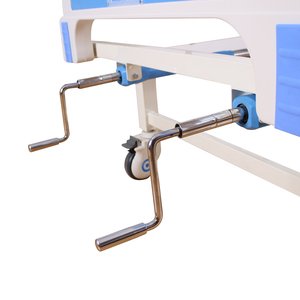 ZK25 Due Manovella <span class=keywords><strong>apparecchi</strong></span> medici Manuale letto di ospedale con servizi igienici a buon mercato - Product Image 2