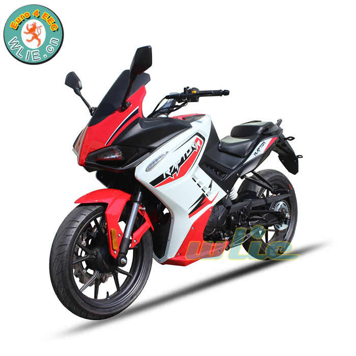Bike Racing for India Vietnam Thailand Big Wheel Gas Scooter EEC Motorcycle R7 125CC With Euro 4 Water Cooled EFI System