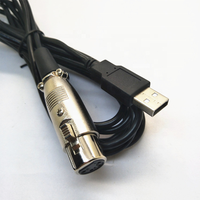 Adaptateur convertisseur de câble Audio femelle vers USB, 5-3M, XLR, Microphone