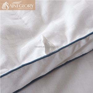 100% Premium Cotton 300 Thread Count Jacquard Royal 750 Fill Power Down Filling White Duck Down Feather Queen <strong>Bed</strong> <strong>Comforter</strong> - Product Image 4