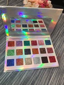 Venta al por mayor de alta suelto pigmento 18 color hacer su propio logotipo de etiqueta privada brillo sombra de ojos - Product Image 2