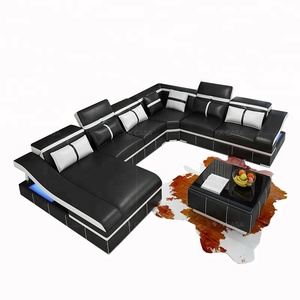 Set gambar <span class=keywords><strong>Sofa</strong></span> <span class=keywords><strong>Model</strong></span> baru ruang tamu dengan bagian desain terbaru Jerman - Product Image 1