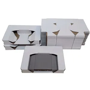 For N64 Game Case For Nintendo 64 For N64 Inlay Replacement Cardboard Insert Game Cartridge Box Tray NEW