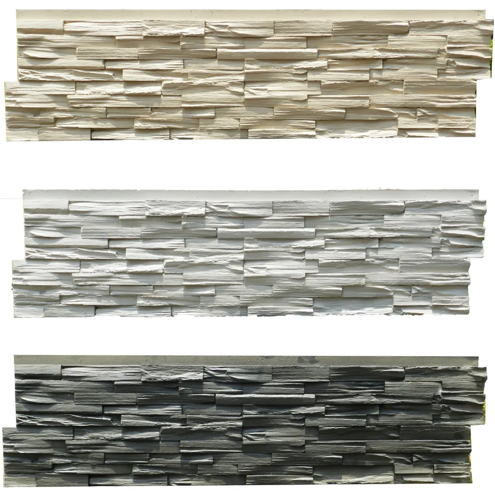 PU Faux stone Type and Tile Stone cheapest exterior wall cladding artificial stone veneer exterior