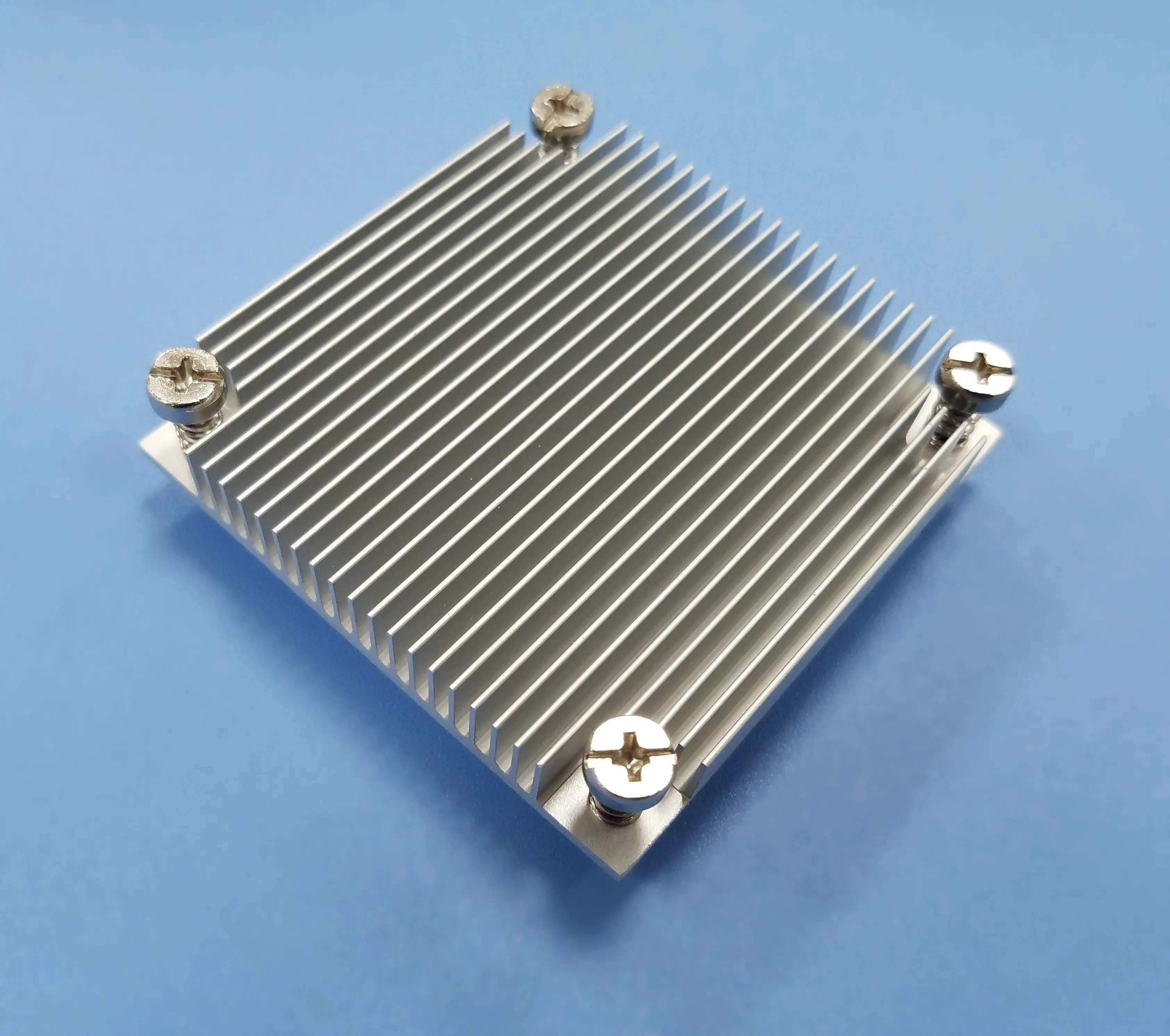 Dissipatore di calore in alluminio 60x60x10mm, dissipatore di calore passivo CPU