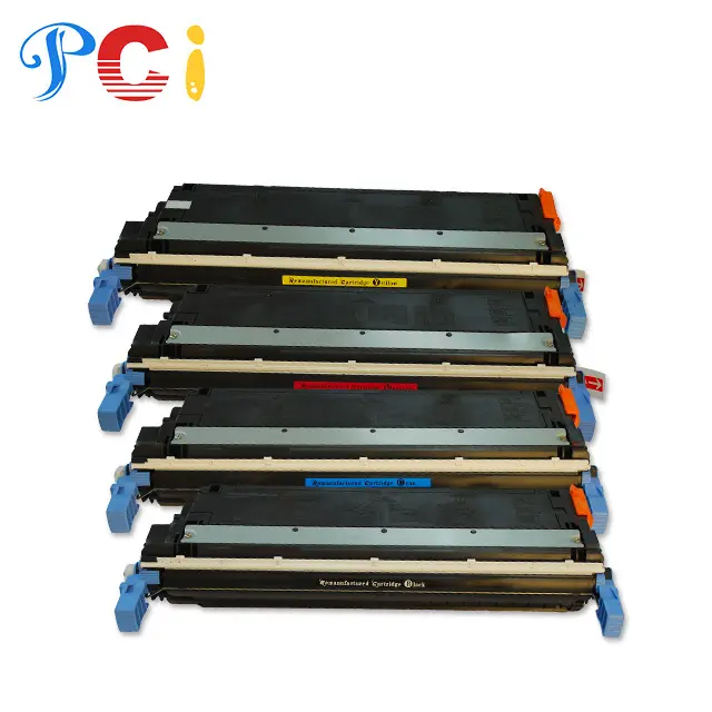 PCI Toner Cartridge C9730 C9730A C9731A C9731 C9732A C9733A EP86 Compatible for HP Color LaserJet 5500 5550