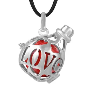 Merryshine Love Pendant Hope Bottle Charms Meaning Jewelry Baby Bola Pendant Kid Toys Bola Maternity Chimes Sound Ball