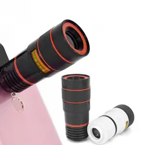 HD 8X Optical Zoom Clip on Camera Lens Phone Telescope Universal Cell Phone Telephoto lens