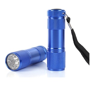 Khuyến Mại Đa Màu <span class=keywords><strong>LED</strong></span> High Power Đèn Pin 9Leds Mini Light Torch Cho Quà Tặng - Product Image 4