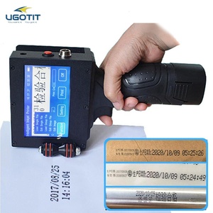 TIJ 2.5 Printer Inkjet untuk Pengodean Timah Kaleng Kayu Kaca Printer Logam Batch Mesin Cetak Tanggal Kedaluwarsa - Product Image 3