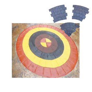 Moules à timbres papiers peints en pierre, moules à béton Vertical avec imprimés, 1 pièce - Product Image 5