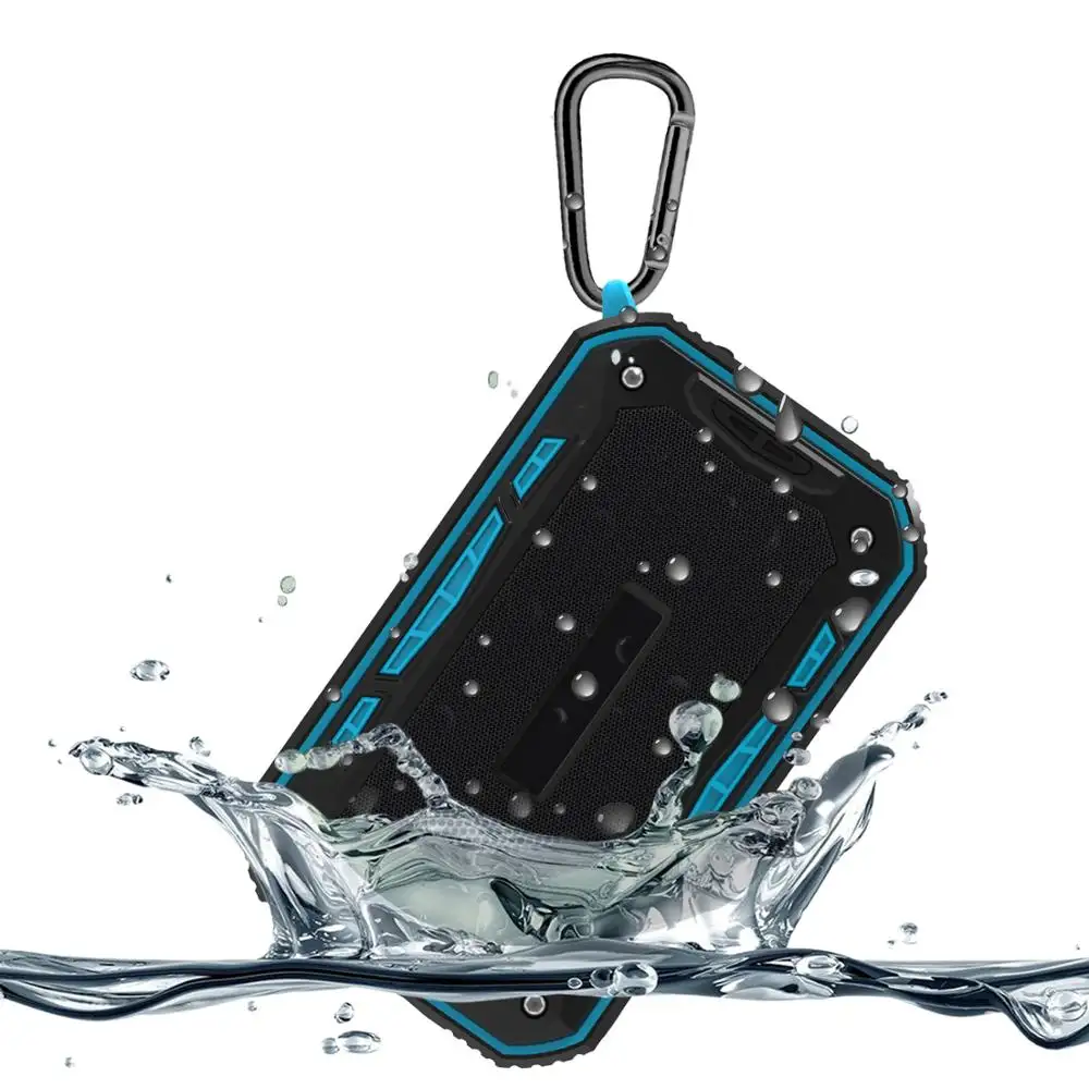 Samtronic S618 taşınabilir su geçirmez kablosuz bt hoparlör açık hoparlör mikrofonlu hoparlör için IPhone Xiaomi IPad