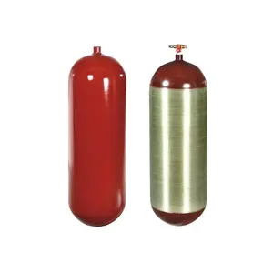 Hot 356mm 85L Type 2 Fiberglass Wrapped Composite Gas CNG Cylinder