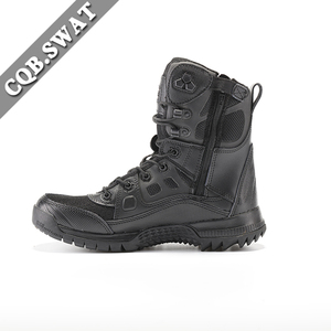 <span class=keywords><strong>Stivali</strong></span> da <span class=keywords><strong>uomo</strong></span> Anti-slittamento da combattimento neri/abbronzatura del deserto <span class=keywords><strong>con</strong></span> <span class=keywords><strong>cerniera</strong></span> in Nylon YKK suola <span class=keywords><strong>stivali</strong></span> di sicurezza EVA per l'inverno e l'estate - Product Image 2