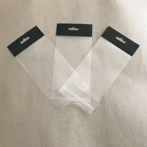 POLYSMARTS China Supplier Transparent Clear Opp Plastic Bag With Hanging Header