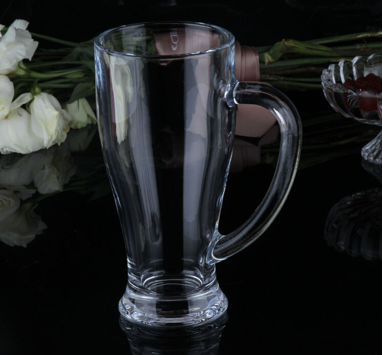 Machine Made Tall Accept OEM/ODM Beer Glass Transparent Beer Glass Mug Beer Steins