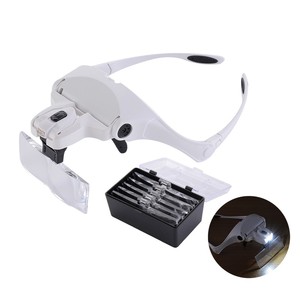 Lámpara de Cabeza LED con Luz Ajustable, Equipo para Microblading, Uñas, Tatuajes, <span class=keywords><strong>Arte</strong></span>, Pinza, Maquillaje Permanente, Extensiones de Pestañas, Lupa - Product Image 5