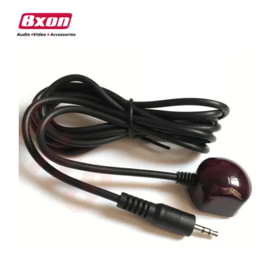 Bxon 1.5m ir receiver extender cable 2.7-5.5v dvi extended cable with 3.5mm plug