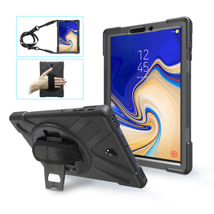 Custodia defender combinata in materiale siliconico per Samsung Galaxy Tab A 10.5 T595/T590 con mani e tracolla - Product Image 6