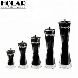 Máy Xay Tiêu Bằng Nhựa Acrylic Thủ Công Nhiều Màu Của Holar, Đài Loan, Phun Kép