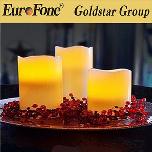 El parpadeo de la <span class=keywords><strong>vela</strong></span> de cera sin llama a prueba de viento con mando a distancia - Product Image 4