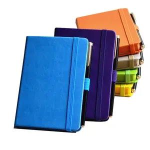 A6 a5 tagebuch notebook Frühling journal notiz planer gummiband band hardcover gewinde binden gebunden blau rot grün schwarz
