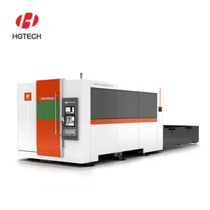 Machine de découpe Laser HGTECH CNC 1000W 3kw 4kw 6kw IPG Raycus, pour l'acier inoxydable, le métal et la feuille d'aluminium, 2000