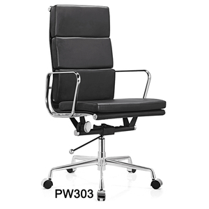 Shunde jefe de lujo de alta espalda ergonómica de <span class=keywords><strong>oficina</strong></span> de cuero computadora sillón rotatorio - Product Image 3