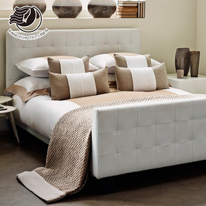 Sábana de lino 50% Algodón 50% poliéster para cama de Hotel, juego de fundas de edredón de lujo, Queen, 300TC - Product Image 3
