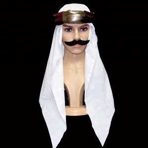 MH-2222 capo Del Partito Del Costume <span class=keywords><strong>Arabo</strong></span> <span class=keywords><strong>Arabo</strong></span> Arabian Capo Donald Shemagh turbante GUTRA <span class=keywords><strong>Copricapo</strong></span> Cappello - Product Image 2