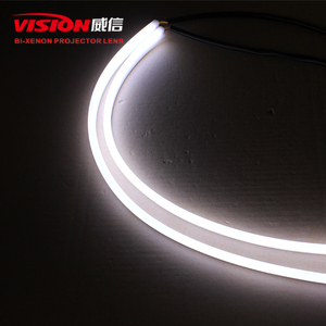 Bande lumineuse flexible à <span class=keywords><strong>led</strong></span> 360 DRL, lumière rotative, éclairage <span class=keywords><strong>de</strong></span> <span class=keywords><strong>jour</strong></span>, <span class=keywords><strong>universel</strong></span>, 12V, 2 pièces - Product Image 3