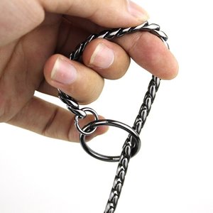 Schlangenkette Hund Choke Collar Gehorsam Ausbildung Slip Kragen Durable Hund Kette Kragen - Product Image 4