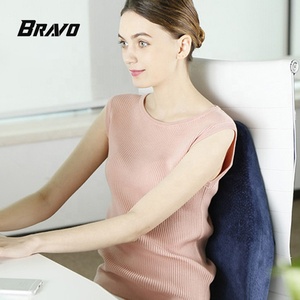 Cojín <span class=keywords><strong>de</strong></span> soporte trasero para silla, cojín <span class=keywords><strong>de</strong></span> espuma viscoelástica para soporte <span class=keywords><strong>de</strong></span> <span class=keywords><strong>cuello</strong></span> y espalda, gran oferta - Product Image 6
