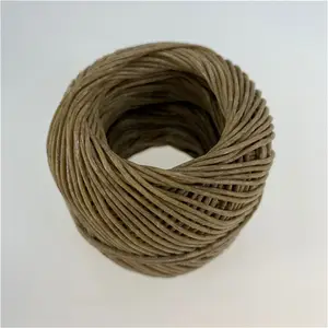 Beeswax Candle Wholesale 200ft 100% Organic Hemp Wick With Natural Beeswax Coating