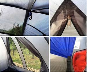 Tente de <span class=keywords><strong>camping</strong></span> portable pour pick-up avec auvent pour hayon arrière, idéale pour les voitures et les lits - Product Image 3