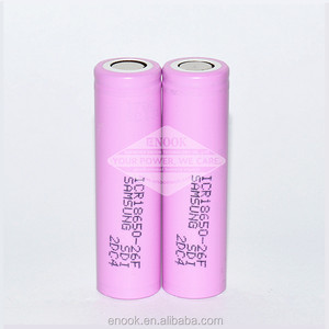 ¡ Venta caliente! la oferta inicial de Samsung 26F 18650 <span class=keywords><strong>3</strong></span>.7 V 2600 mAh batería recargable - Product Image 1