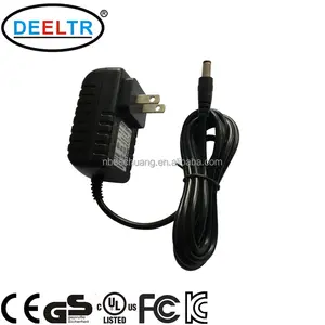 Adaptador de fuente de alimentación de 12v, 100ma, 200ma, 1a, 2,5a, adaptador de corriente ac ul 110v ac a 24v dc salida