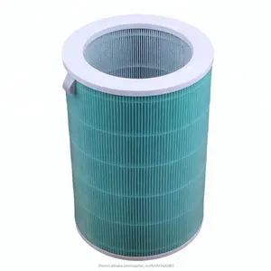 Haute qualité lavable rond cylindrique hepa h13 h14 filtres à air h11 porosité 0.1