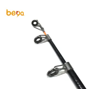 Cheap Black 85センチメートルFiberglass Ice Fishing Pole Telescopic Fishing Rod
